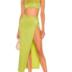 Superdown Karolyna Maxi Skirt Set Size Med